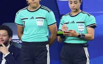 Las mujeres árbitras de México hacen historia en la Copa del Mundo y celebran juntas